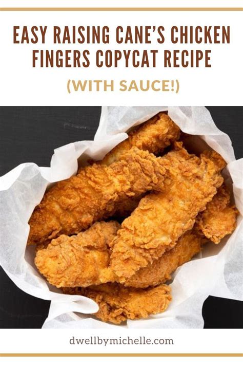 raising canes recipe|Easy Raising Cane’s Chicken Fingers & Sauce。